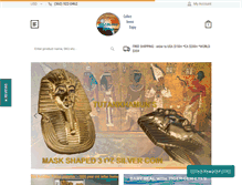 Tablet Screenshot of dazzlingcoins.com